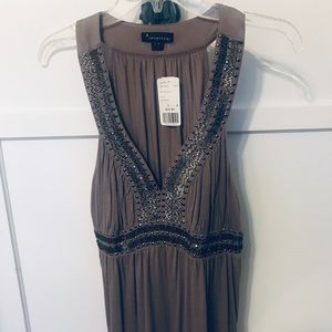 Forever 21 - Taupe studded top